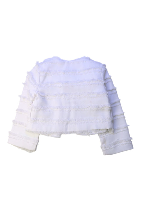 A White Blazers from Janie & Jack in size 3T for girl. (Back View)