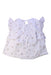 A White Sleeveless Tops from Louis Louise in size 3T for girl. (Back View)
