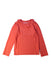 A Orange Rash Guards from Canopea in size 4T for girl. (Front View)