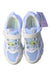 A White Sneakers from Balabala in size 10Y for girl. (Back View)