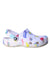 A Multicolour Slip Ons from Crocs in size 6T for girl. (Front View)