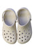 A White Slip Ons from Crocs in size 6T for neutral. (Back View)