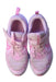 A Pink Sneakers from Nike in size 10Y for girl. (Back View)