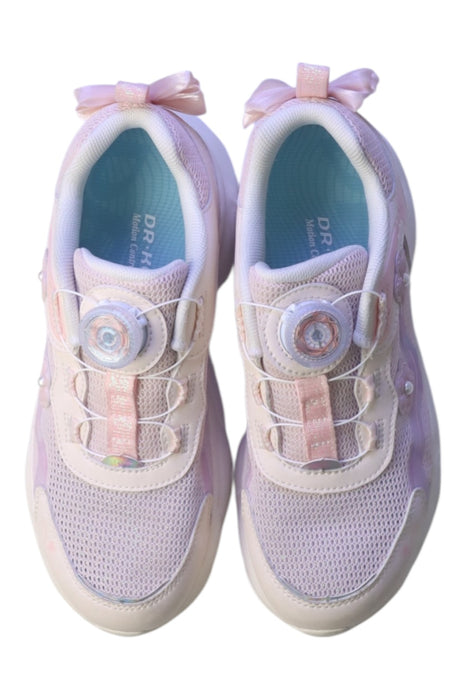 A Pink Sneakers from Dr. Kong in size 9Y for girl. (Back View)