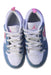 A Blue Sneakers from Air Jordan in size 7Y for girl. (Back View)