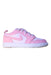 A Pink Sneakers from Air Jordan in size 7Y for girl. (Front View)