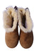 A Brown Booties from UGG in size 6T for girl. (Back View)