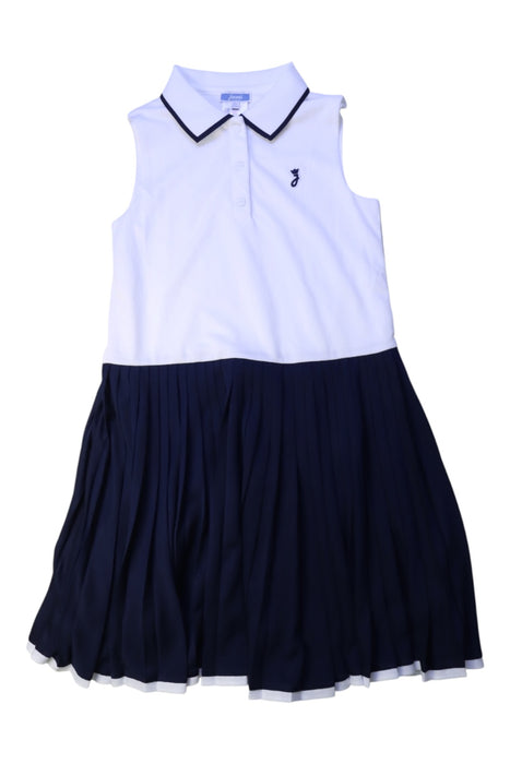 A White Sleeveless Dresses from Jacadi in size 10Y for girl. (Front View)