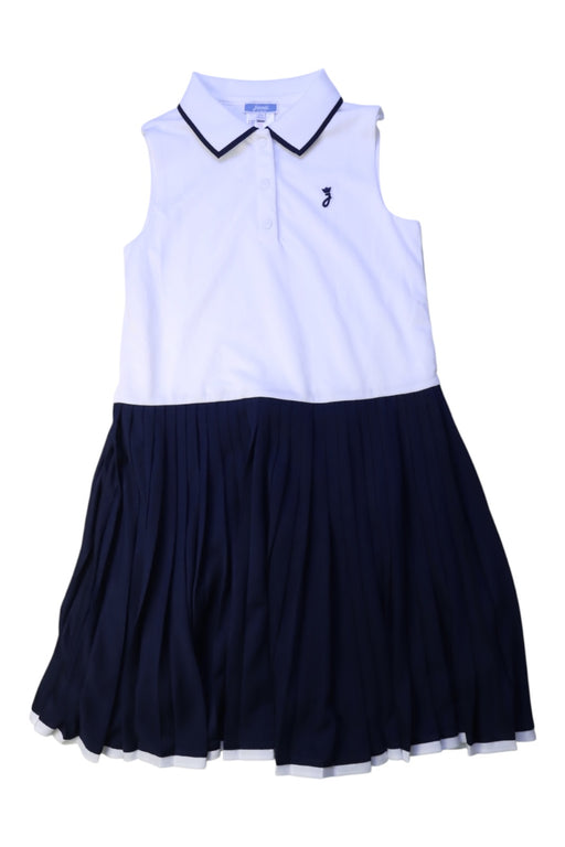 A White Sleeveless Dresses from Jacadi in size 10Y for girl. (Front View)