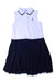 A White Sleeveless Dresses from Jacadi in size 10Y for girl. (Front View)