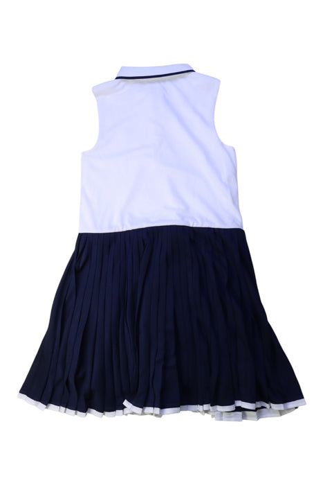 A White Sleeveless Dresses from Jacadi in size 10Y for girl. (Back View)