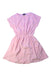 A Pink Short Sleeve Dresses from Vilebrequin in size 8Y for girl. (Front View)