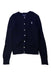 A Navy Cardigans from Polo Ralph Lauren in size 8Y for girl. (Front View)