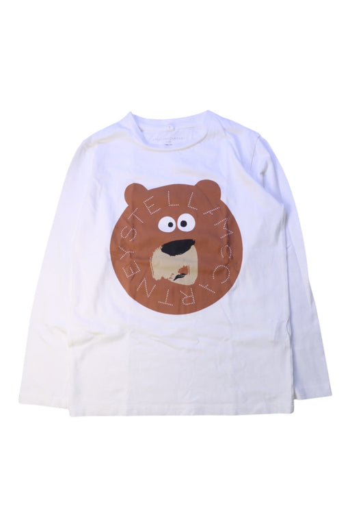A White Long Sleeve T Shirts from Stella McCartney in size 8Y for girl. (Front View)