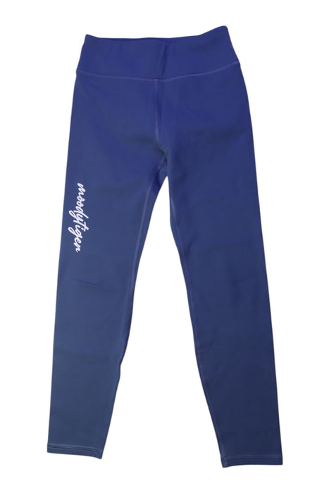 A Blue Leggings from Moody Tiger in size 7Y for girl. (Front View)