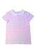 A Pink Short Sleeve Tops from Jacadi in size 8Y for girl. (Front View)