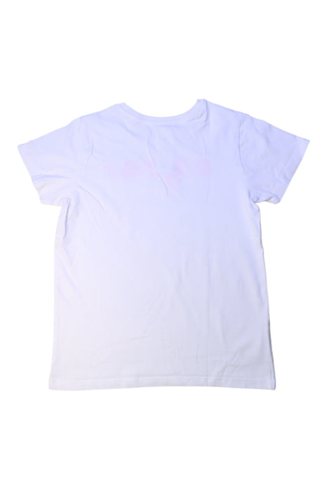 A White Short Sleeve T Shirts from Jacadi in size 10Y for girl. (Back View)