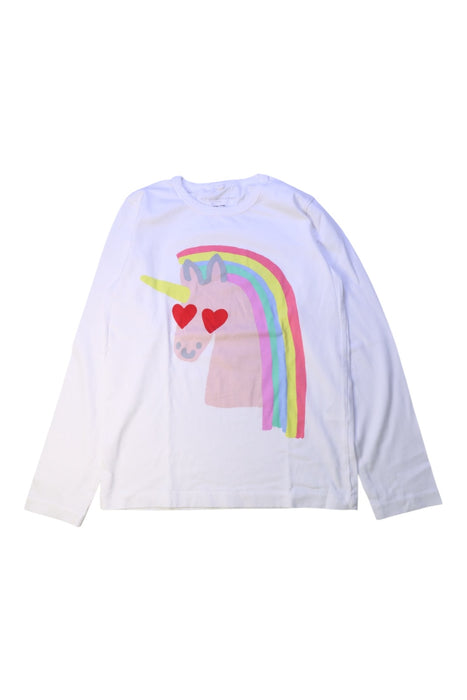 A Multicolour Long Sleeve T Shirts from Stella McCartney in size 10Y for girl. (Front View)