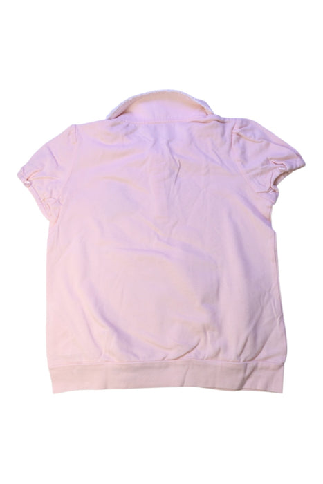 A Pink Short Sleeve Polos from Nicholas & Bears in size 12Y for girl. (Back View)