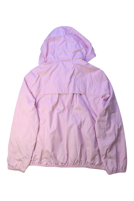 A Pink Lightweight Jackets from Polo Ralph Lauren in size 8Y for girl. (Back View)