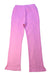 A Pink Sweatpants from Jacadi in size 10Y for girl. (Back View)