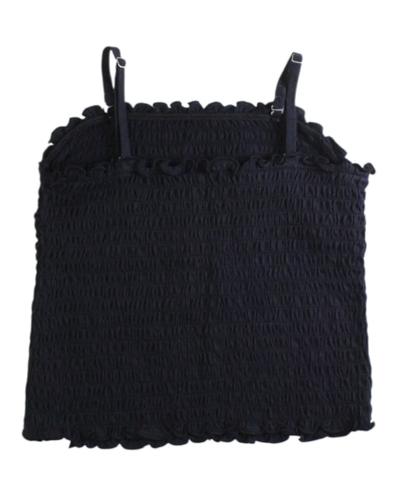 A Black Sleeveless Tops from Abercrombie & Fitch in size 7Y for girl. (Back View)