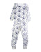 A Blue Pyjama Sets from Janie & Jack in size 6T for girl. (Front View)