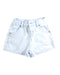 A White Shorts from Seed in size 4T for girl. (Front View)