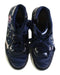 A Blue Sneakers from Geox in size 6T for girl. (Back View)