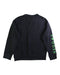 A Black Crewneck Sweatshirts from Nike in size 8Y for boy. (Back View)