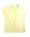 A Yellow Short Sleeve Shirts from Cyrillus in size 12Y for boy. (Front View)