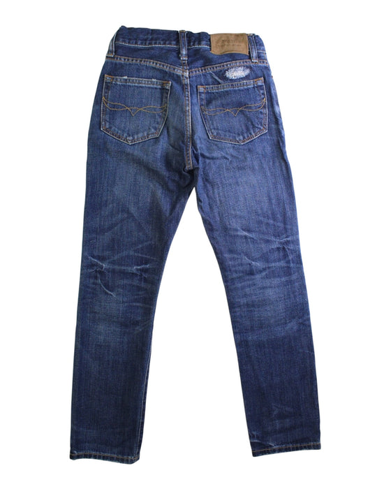 A Blue Jeans from Polo Ralph Lauren in size 8Y for girl. (Back View)