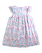 A Pink Sleeveless Dresses from Jacadi in size 5T for girl. (Back View)