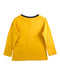 A Yellow Long Sleeve T Shirts from Petit Bateau in size 4T for boy. (Back View)