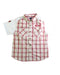 A Red Short Sleeve Shirts from La Compagnie des Petits in size 4T for boy. (Front View)