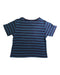 A Navy Short Sleeve T Shirts from Petit Bateau in size 4T for boy. (Back View)