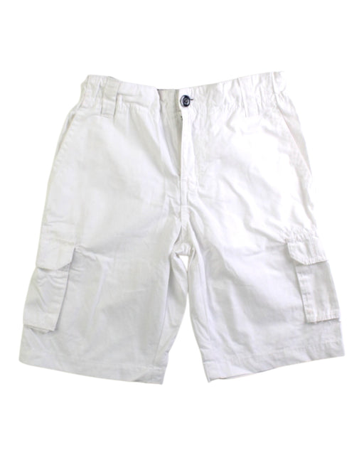 A White Shorts from Jacadi in size 8Y for boy. (Front View)