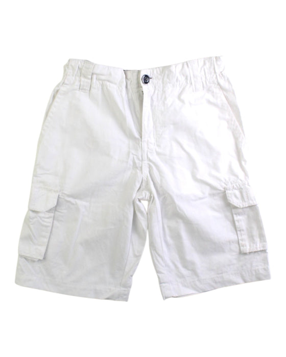 A White Shorts from Jacadi in size 8Y for boy. (Front View)