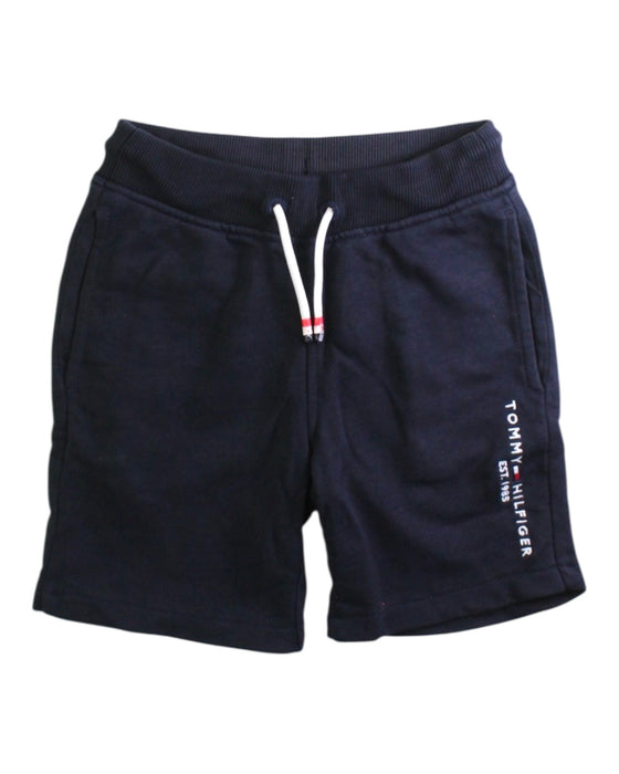 A Navy Shorts from Tommy Hilfiger in size 4T for boy. (Front View)