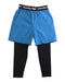 A Blue Active Shorts from Moody Tiger in size 4T for boy. (Front View)