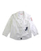 A White Long Sleeve Shirts from La Compagnie des Petits in size 4T for boy. (Front View)