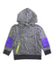 A Grey Hooded Sweatshirts from As Know As Ponpoko in size 7Y for boy. (Front View)