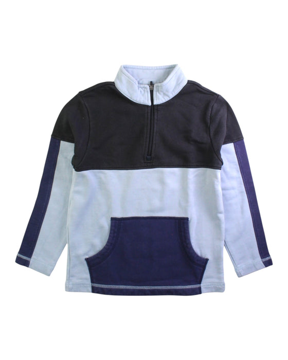 A Black Long Sleeve Tops from Hanna Andersson in size 6T for girl. (Front View)