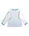 A White Long Sleeve T Shirts from Petit Bateau in size 6T for boy. (Back View)