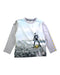 A Grey Long Sleeve T Shirts from Molo in size 6T for boy. (Front View)