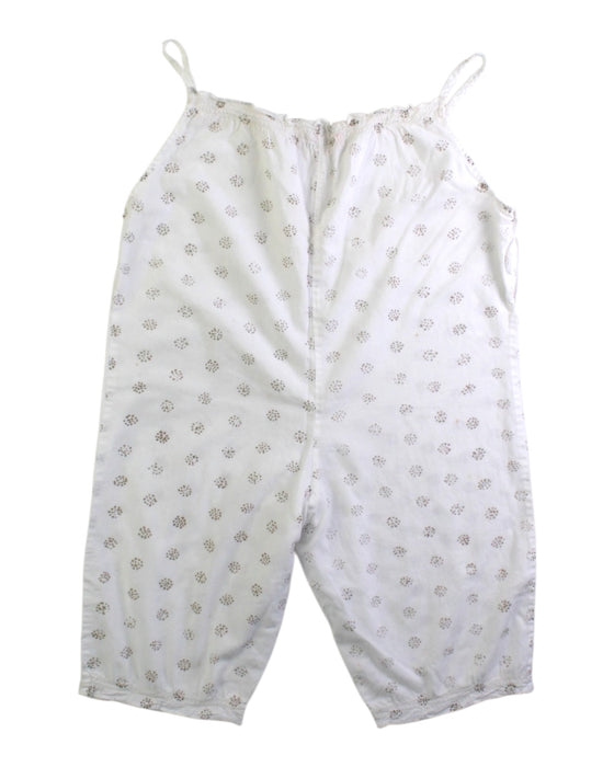 A White Sleeveless Rompers from Bonpoint in size 6-12M for girl. (Back View)