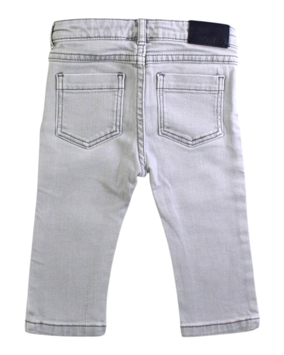 A Grey Jeans from Jacadi in size 6-12M for boy. (Back View)