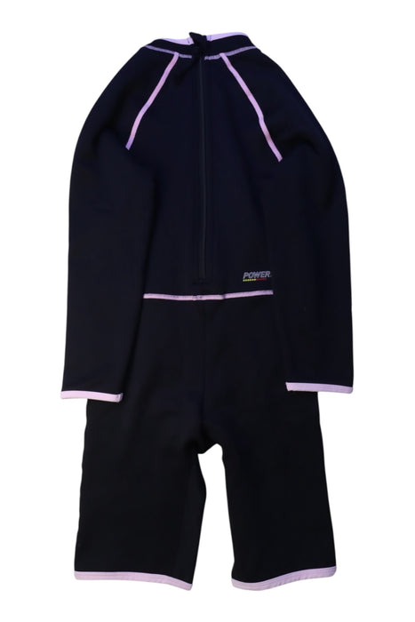 A Black Wetsuits from Arena in size 10Y for girl. (Back View)