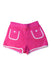 A Pink Shorts from Jacadi in size 8Y for girl. (Front View)