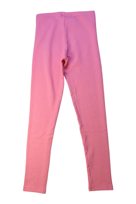 A Pink Leggings from Mini Rodini in size 7Y for girl. (Back View)